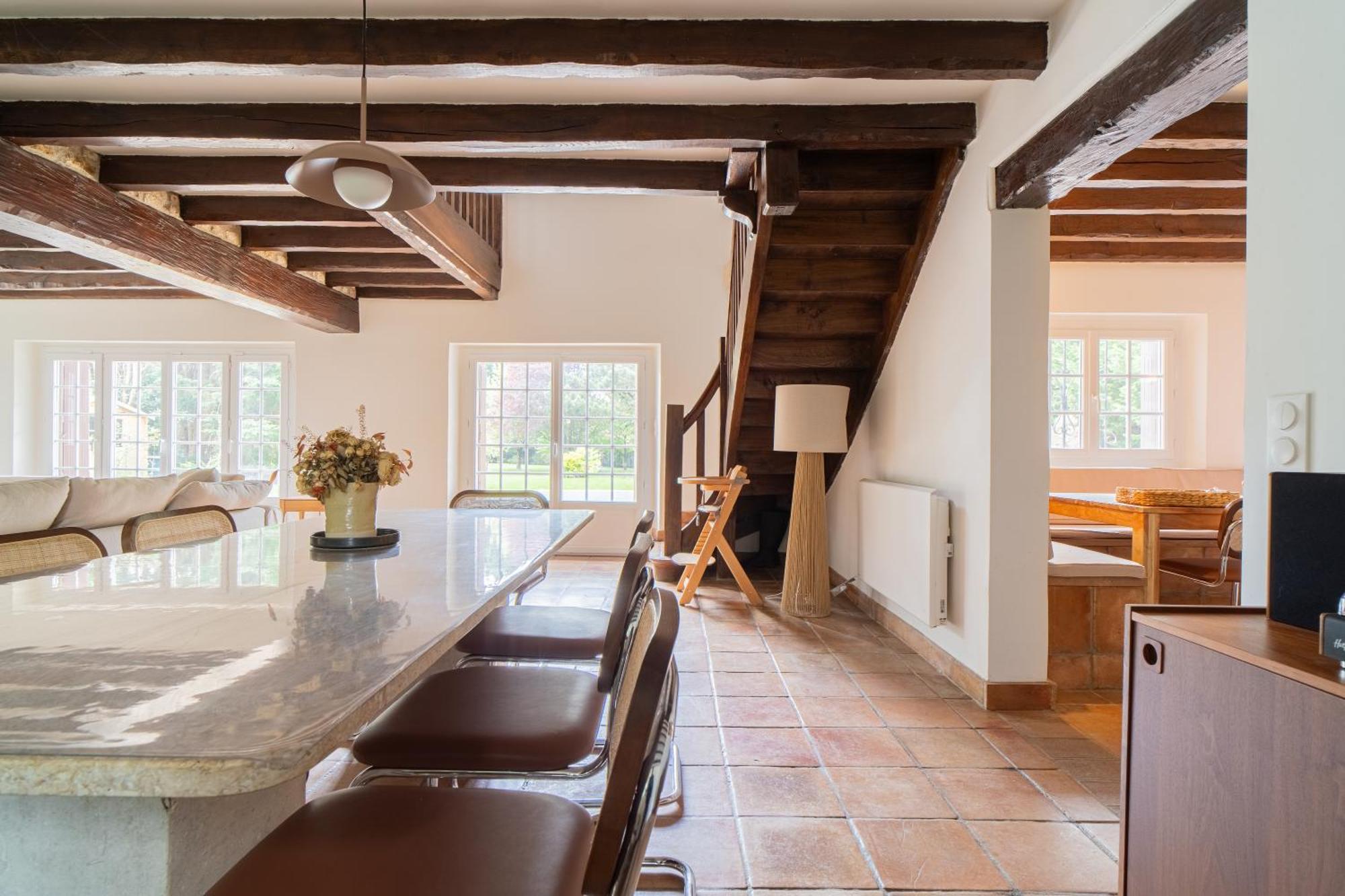 Superbe Maison Normande Avec Piscine A 3 Minutes De La Mer Auberville Exterior photo